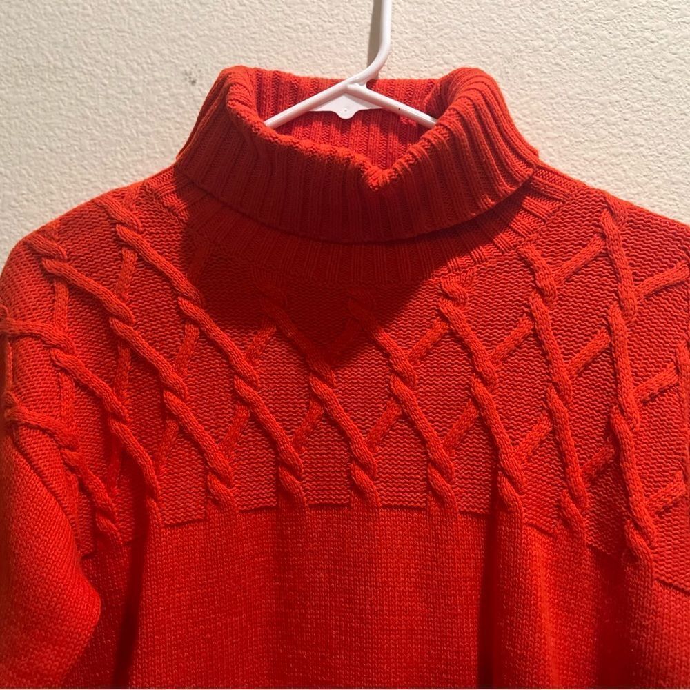 Liz Claiborne Fiery Red Sweater NWT